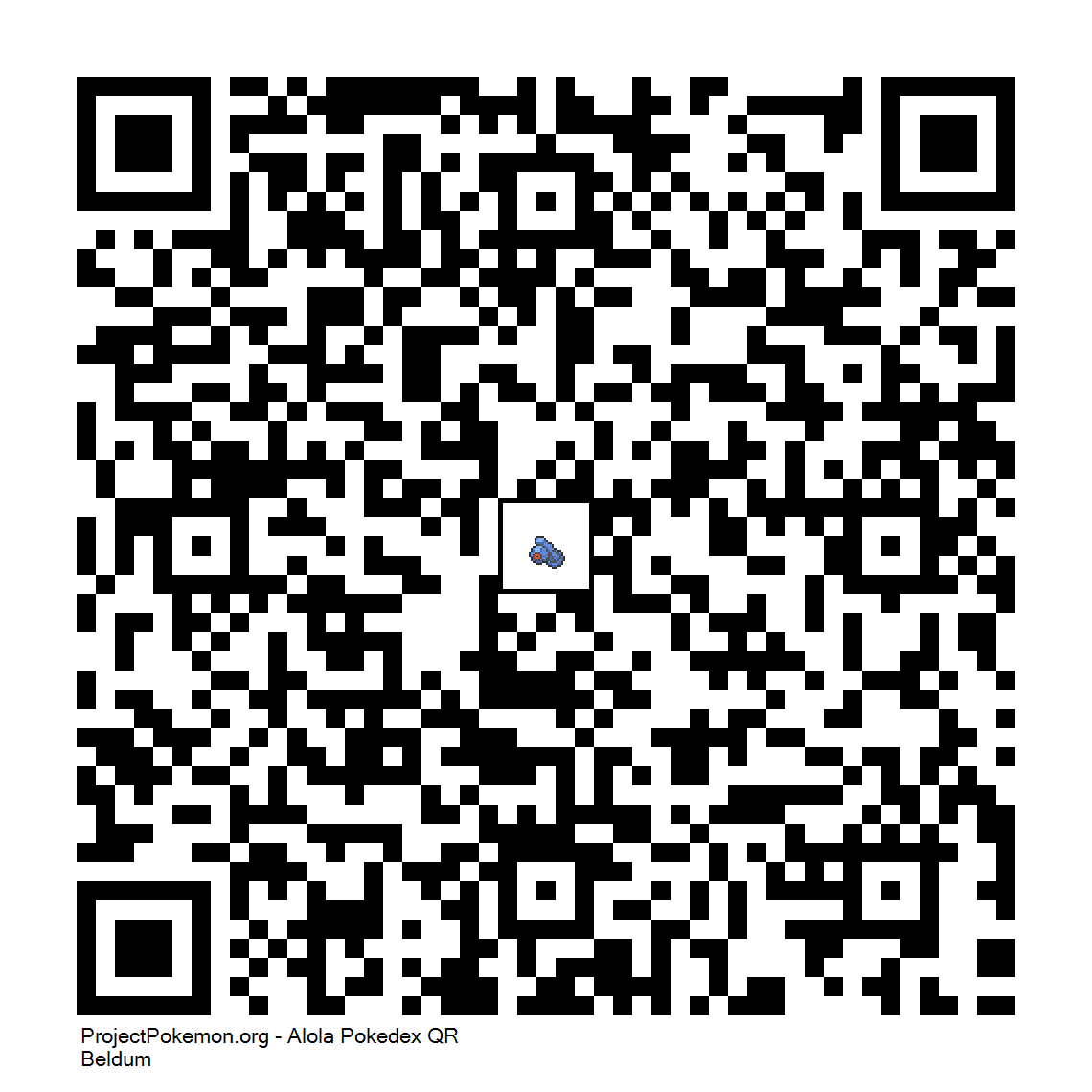 Cdigo QR de Beldum